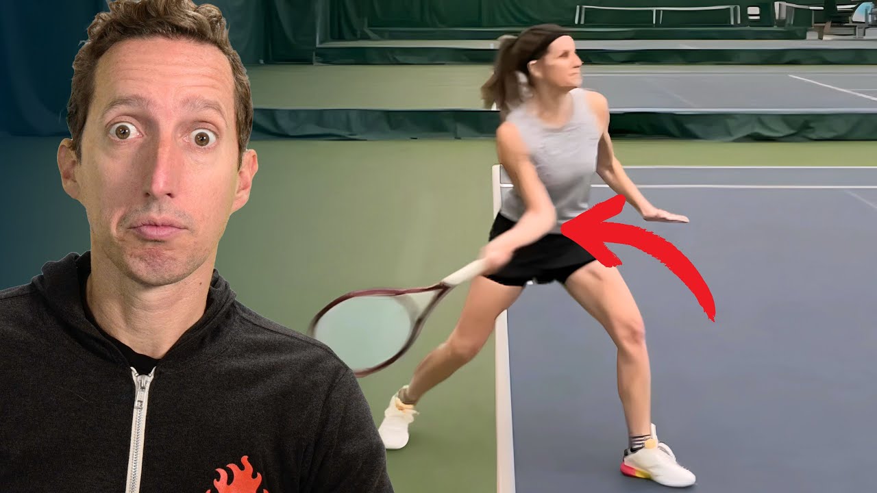 Lesson thumbnail: The Biggest Forehand Mistake I Have Ever Seen
